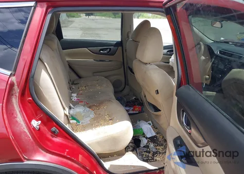 2015 Nissan Rogue Sv from USA, damaged, VIN KNMAT2MT5FP563489